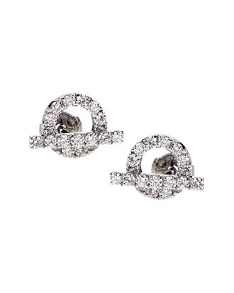 Herm&egrave;s 18K 1.14 ct. tw. Diamond Earrings (Authentic Pre-Loved)