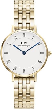 Daniel Wellington Elegante Gouden Klassieke Horloge - Dames - Horloges - Geel - ONE Size - Accessoires