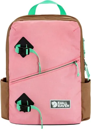 Fj&auml;llr&auml;ven Vardag 17-Liter Backpack in Poppy Pink-Khaki Dust at Nordstrom
