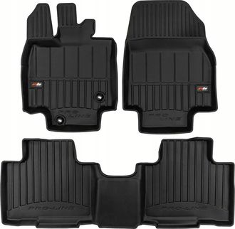 OEM Alfombrillas Y Limpiaparabrisas De Goma Para Toyota Highlander 4 De 2019 - Canales 3d