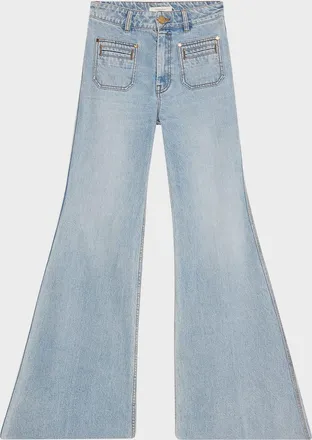 Zimmermann High-Rise Flare Jeans