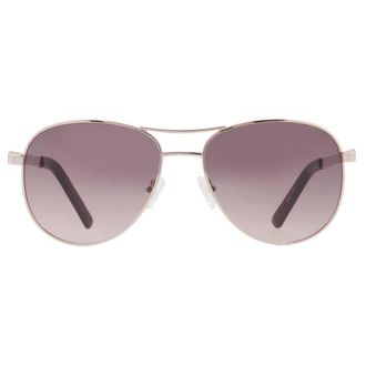 Guess Grey Pilot Ladies Sunglasses GF0408 32F 61