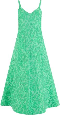 Rosie Assoulin Pocktail midi-jurk - Groen
