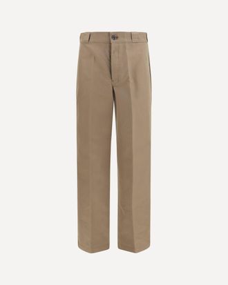 Prada Technical wide-leg Pants in canvas Male 46