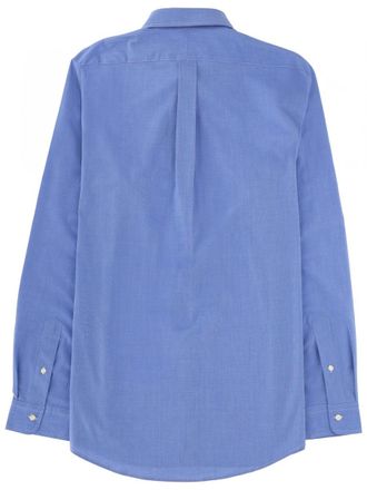 Polo Ralph Lauren Logo Cotton-Elastane Shirt - Blue