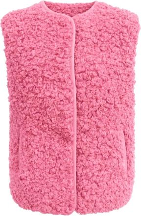 Lollys Laundry Vada LL Vest - Dames - Bodywarmers - Roze - M - Polyester - Jassen