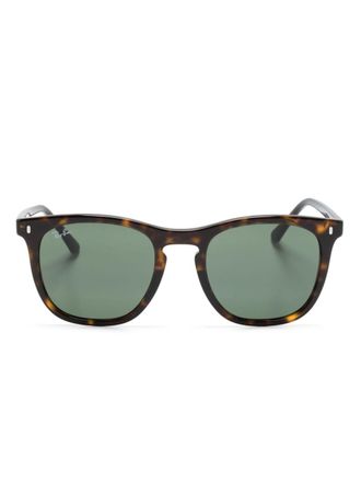 Ray-Ban Occhiali da sole squadrati RB2210 - Marrone