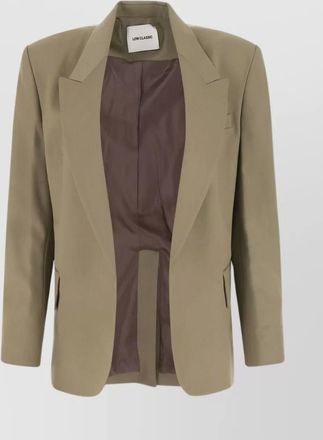 Low Classic wool blazer with back slit