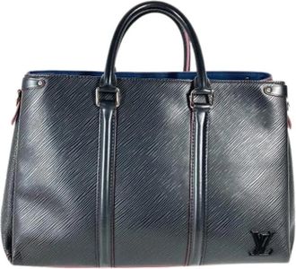 Louis Vuitton Tweedehands leren Louis Vuitton tassen - Dames - Vintage Handtas - Zwart - ONE Size - Leer - Vintage