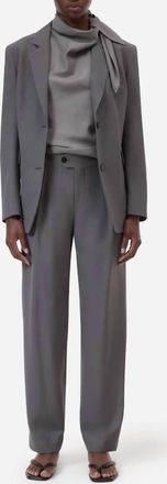 Closed Mawson Straight-Leg Trouser Pant In Led Grey