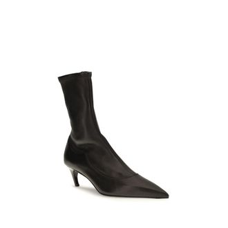 Khaite Valerie Ankle Boot - Black