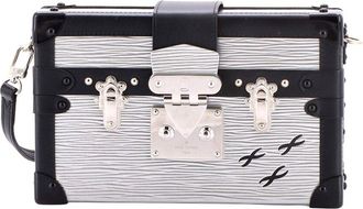 Louis Vuitton Silver Epi Petite Malle (Authentic Pre-Loved)
