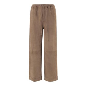 By Malene Birger Joanni Suede Trousers