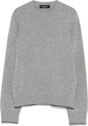 Fabiana Filippi Geribbelde sweater - Grijs