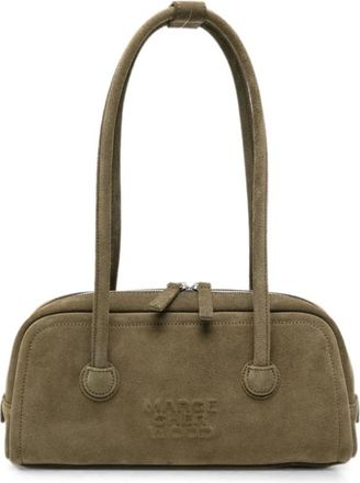 Marge Sherwood Schoudertas - Dames - Schoudertassen - Groen - ONE Size - Su&egrave;de - Tassen