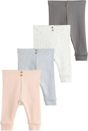 Next 4-Pack Rib Leggings in Monochrome Multi at Nordstrom, Size 9-12M