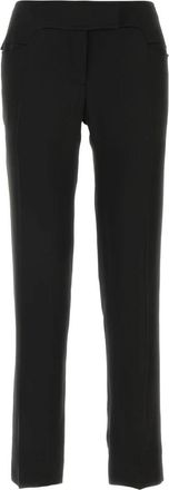 Tom Ford Panelen Straight-Leg Broek - Dames - Straight fit broeken - Zwart - 2XS - Broeken