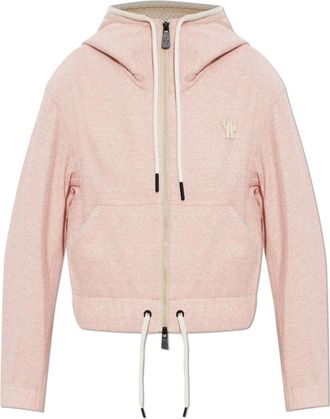 Moncler Day-Namic Jacket - Dames - Zomerjassen - Roze - S - Leer - Jassen