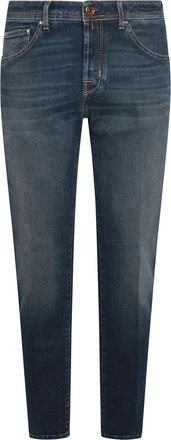 Jacob Cohen Blue Cotton Jeans