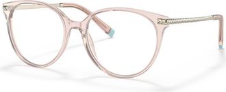 Tiffany & Co. 54mm Phantos optical glasses in Transparent at Nordstrom
