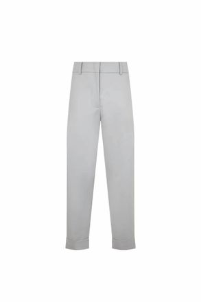 Moorer Womens Sabrina Tailored Trouser In Latte