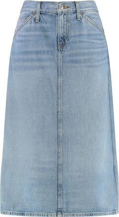 Re/Done Denim Rok - Dames - Spijkerrokken - Blauw - W27 - Denim - Rokken