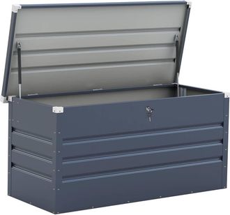 Habitat et Jardin Contenitore Da Giardino store - 680 L - 165 X 69 X 60 Cm - Grigio