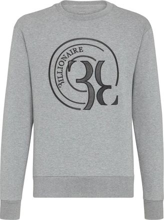 Billionaire Boys Club Sweatshirt LS Double B - Heren - Sweatshirts - Grijs - 2XL - Katoen - Hoodies & sweatvesten