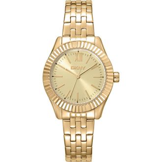 DKNY L 017-2 Bracelet Watch in Champagne/Gold at Nordstrom