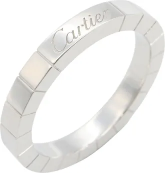 Cartier Silver White Gold (18K) Band Ring (Pre-Owned)