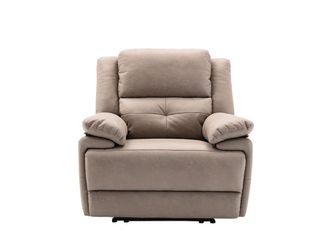 VENTE-UNIQUE.COM Sill&oacute;n relax poli&eacute;ster topo