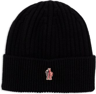 Moncler Classic Wool Logo Hat