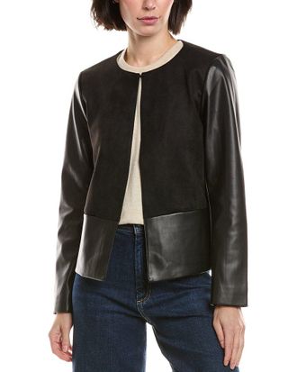 Vince Camuto Collarless Jacket