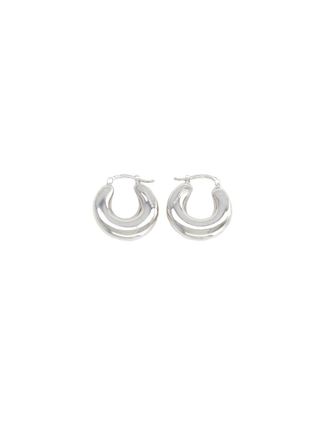 Panconesi Blow Up Earrings - Silver