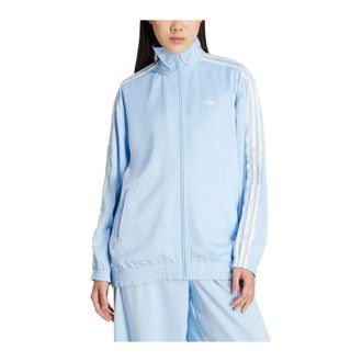 adidas Dames, Jassen, Blauw, Maat: L Satijn