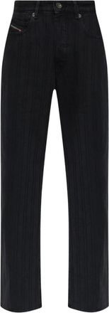 Diesel 1971 D-Sent Jeans - Dames - Regular Fit Jeans - Zwart - W24 L30 - Denim - Jeans
