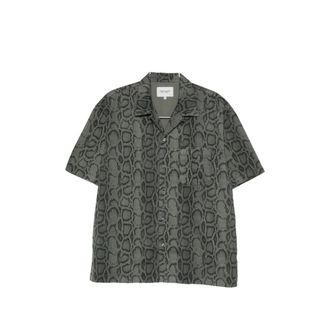 Carhartt Work in Progress Snakeskin-print Short-sleeve Shirt