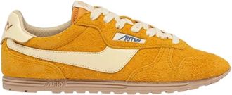 Autry Windspin Sneaker - Dames - Sneakers - Oranje - 40 EU - Katoen - Schoenen