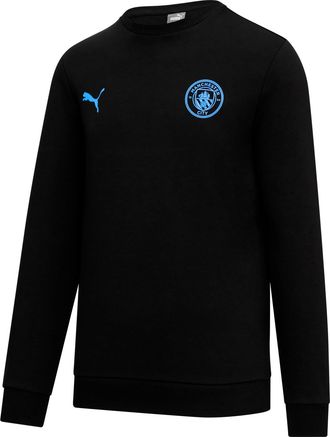 Puma Manchester City Essentials Jumper - Unisex - Black - Size: XL