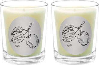 Qualitas The Apple Two Scented Beeswax Candle Set