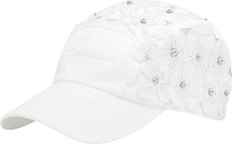 Dolce & Gabbana Drill baseballpet met strass steentjes