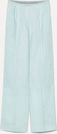 Forte_Forte Womens Elasticated Waistband Trousers In Plume