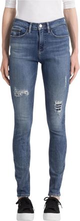 Calvin Klein High Rise Skinny Jeans - Dames - Skinny Jeans - Blauw - W26 - Jeans