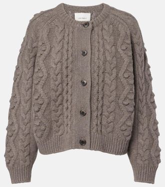 Lisa Yang Winroe cable-knit cashmere cardigan