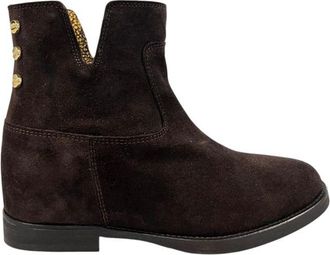 Borbonese Brown Leather Women Womens Boot