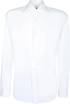 Dell'Oglio Active Shirt 520Ml - Heren - Zakelijke Overhemden - Wit - XL - Leer - Overhemden