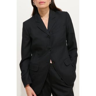 Alex Mill Primrose Blazer in Black at Nordstrom Rack, Size Large