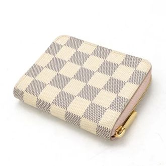 Louis Vuitton Pre-owned Wallets, female, Multicolor, Size: ONE SIZE Pre-owned Damier Azur Zippy Coin Purse Coin Case N60229