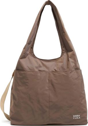 Bimba & Lola Borsa a spalla grande - Marrone