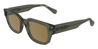 Lacoste L6093S 275 Mens Sunglasses Green Size 53